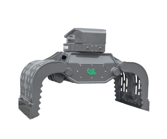 Sortiergreifer Egli SG360e Seitenansicht