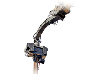 Vibroramme Egli MS-4 HFB im Einsatz