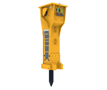 Hydraulikhammer Epiroc HB 5800 schräg von vorne