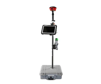MTS Rover mit Tablet und Koffer