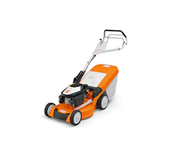 Rasenmäher Stihl RM 650 VE schraeg von vorne