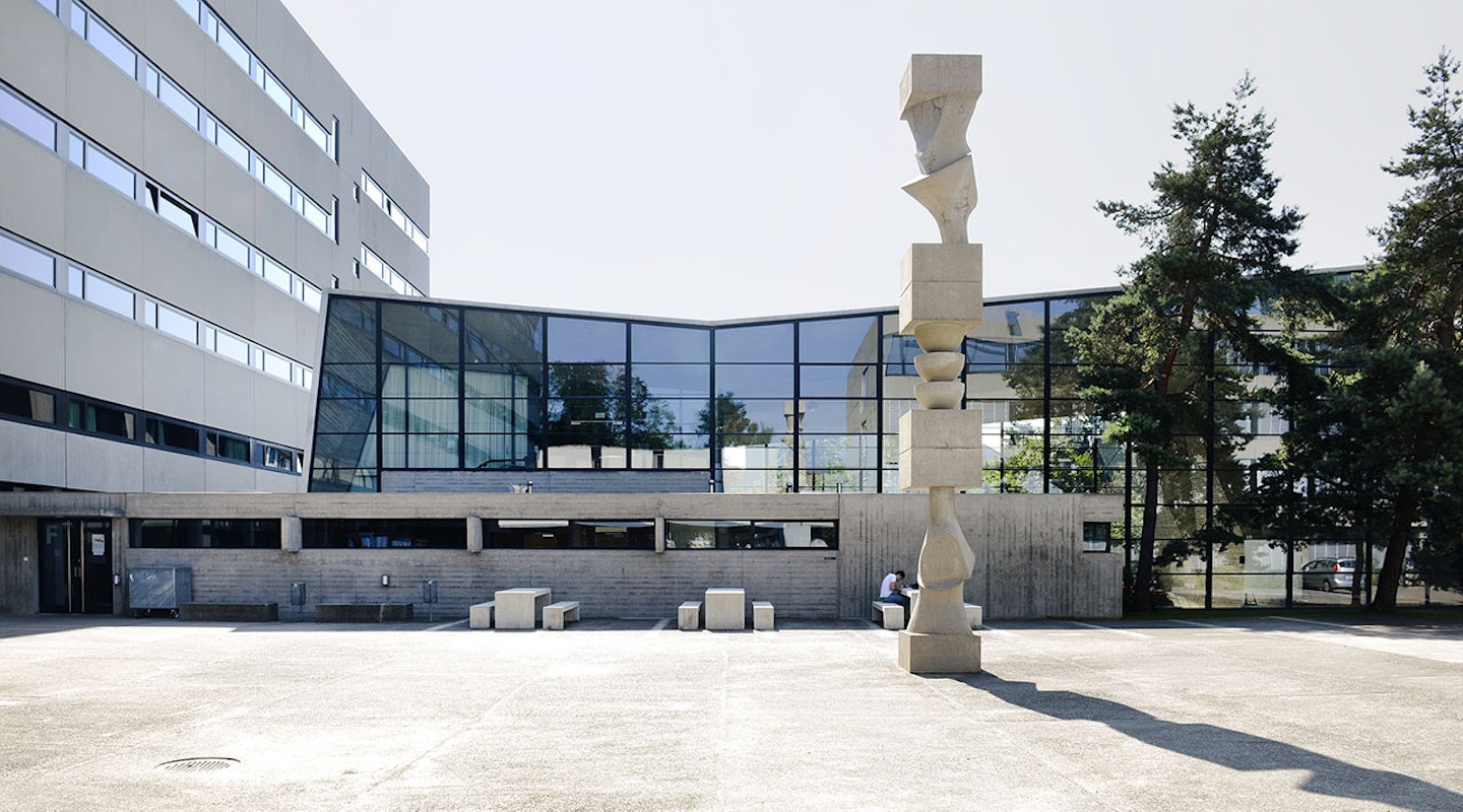 Baur Braeuning Duerig Bau Bild der Schule für Gestaltung Basel
