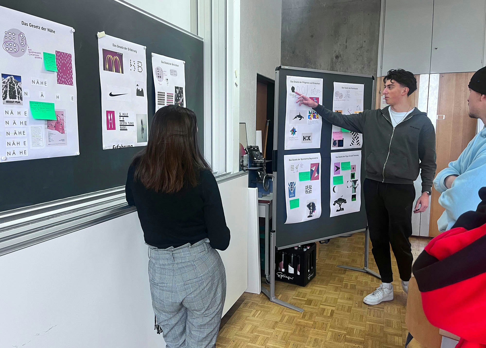 Der Projektunterricht in der Klasse Polygrafie Situation im Unterricht mit Lernenden Polygrafie