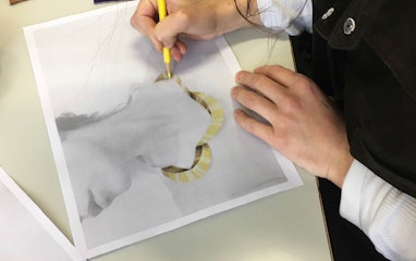 Unterrichtseinblick Goldschmiede