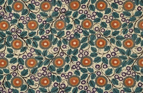 Dekorationsstoff, Stoffdruck, Design Paul Hosch (1886–1975), um 1910. Berlin, Basel. Inv.Nr. 1990_140_12_b1 Objekt aus der Textilsammlung