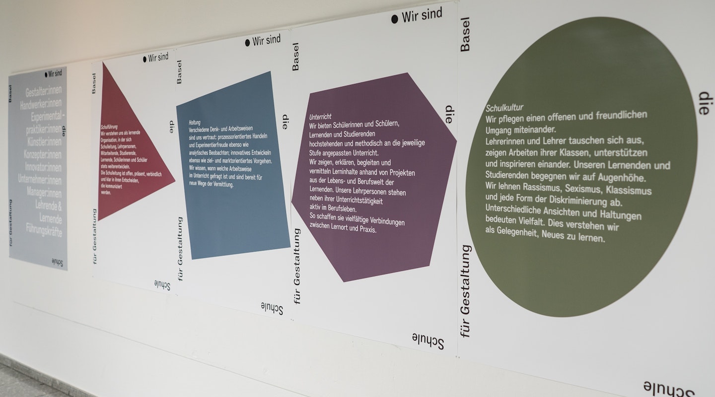 5 Plakate zum Thema Schulkultur