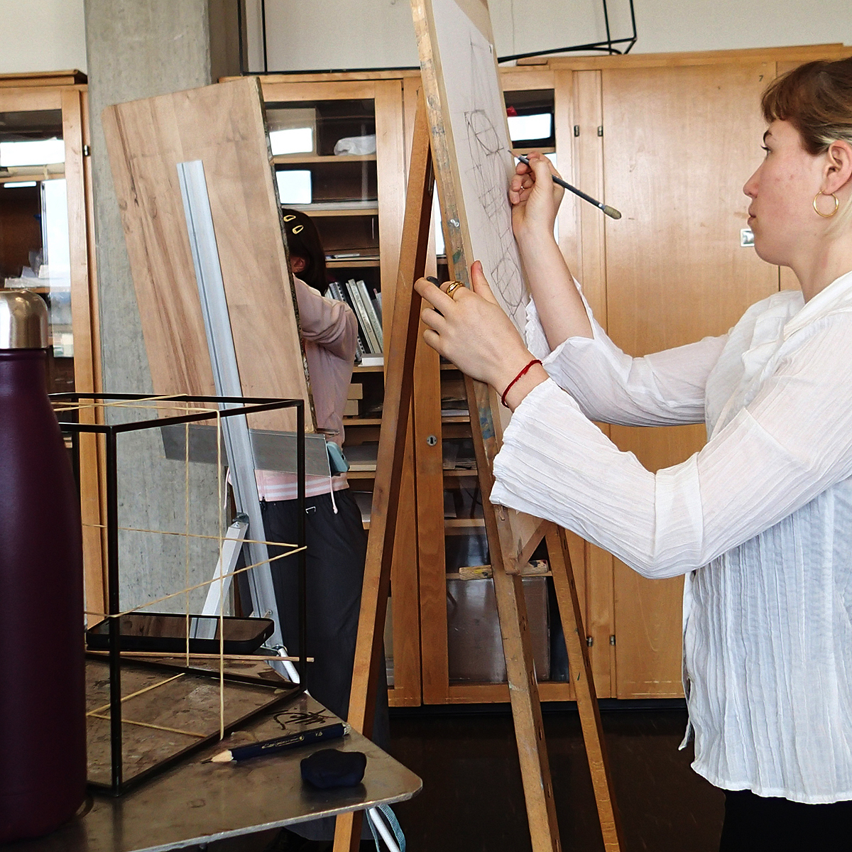 Unterrichtseinblick Zeichnen