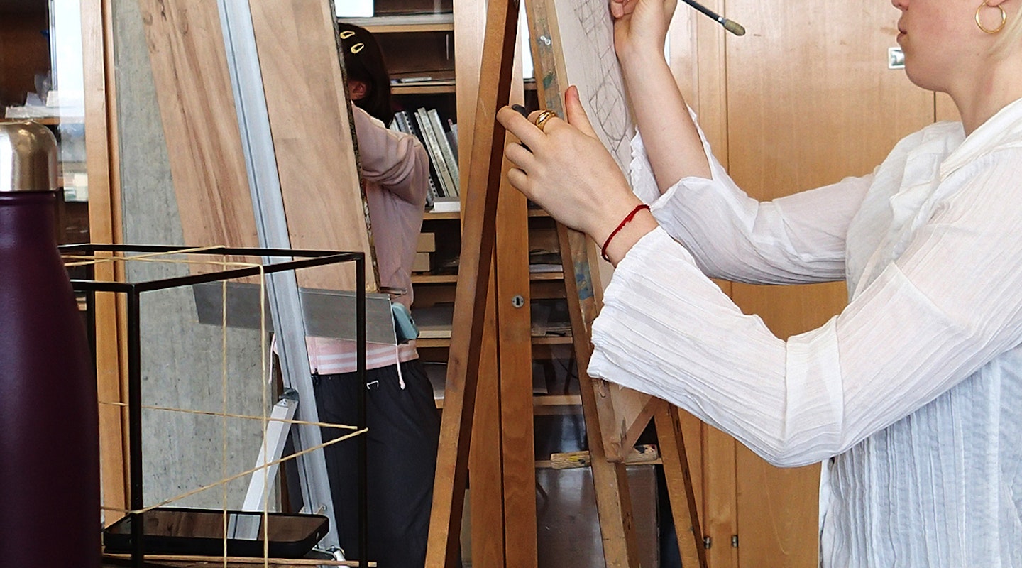 Unterrichtseinblick Zeichnen