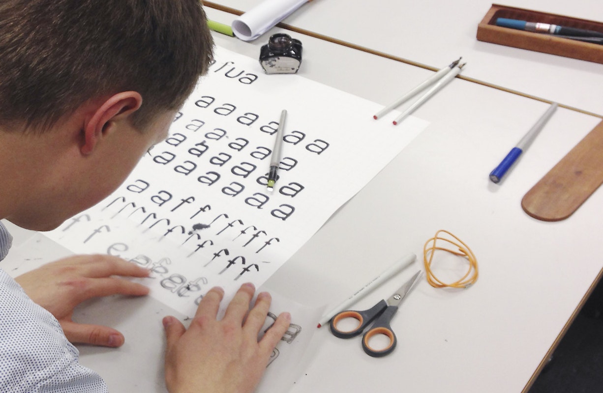 schriftgestaltung