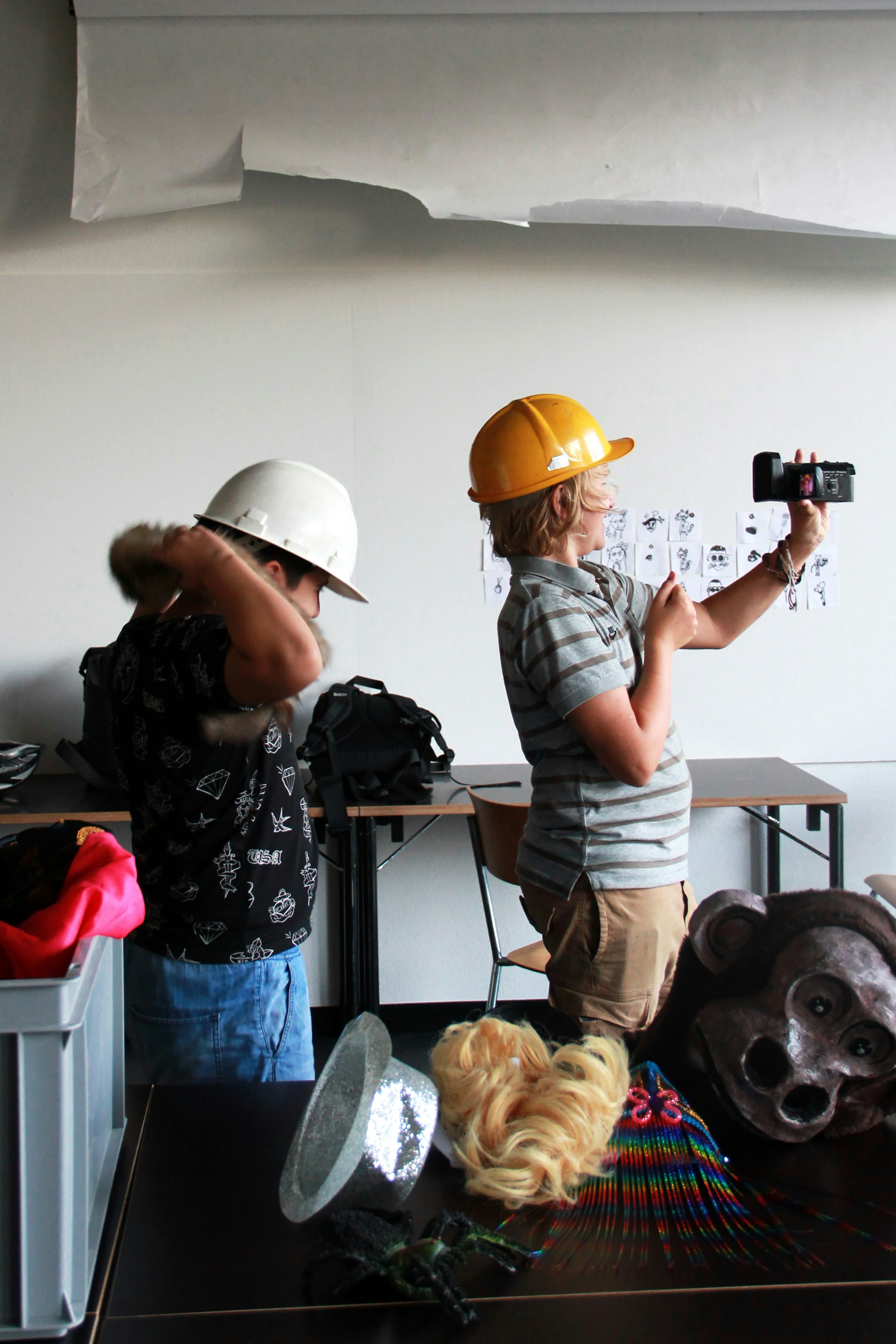 K'Werk Bildschule bis 16, Kinder, Gestaltungskurse für Kinder und Jugendliche, Workshop, Video, Tutorial, vor und hinter der Kamera, Studio, Schule für Gestaltung Basel