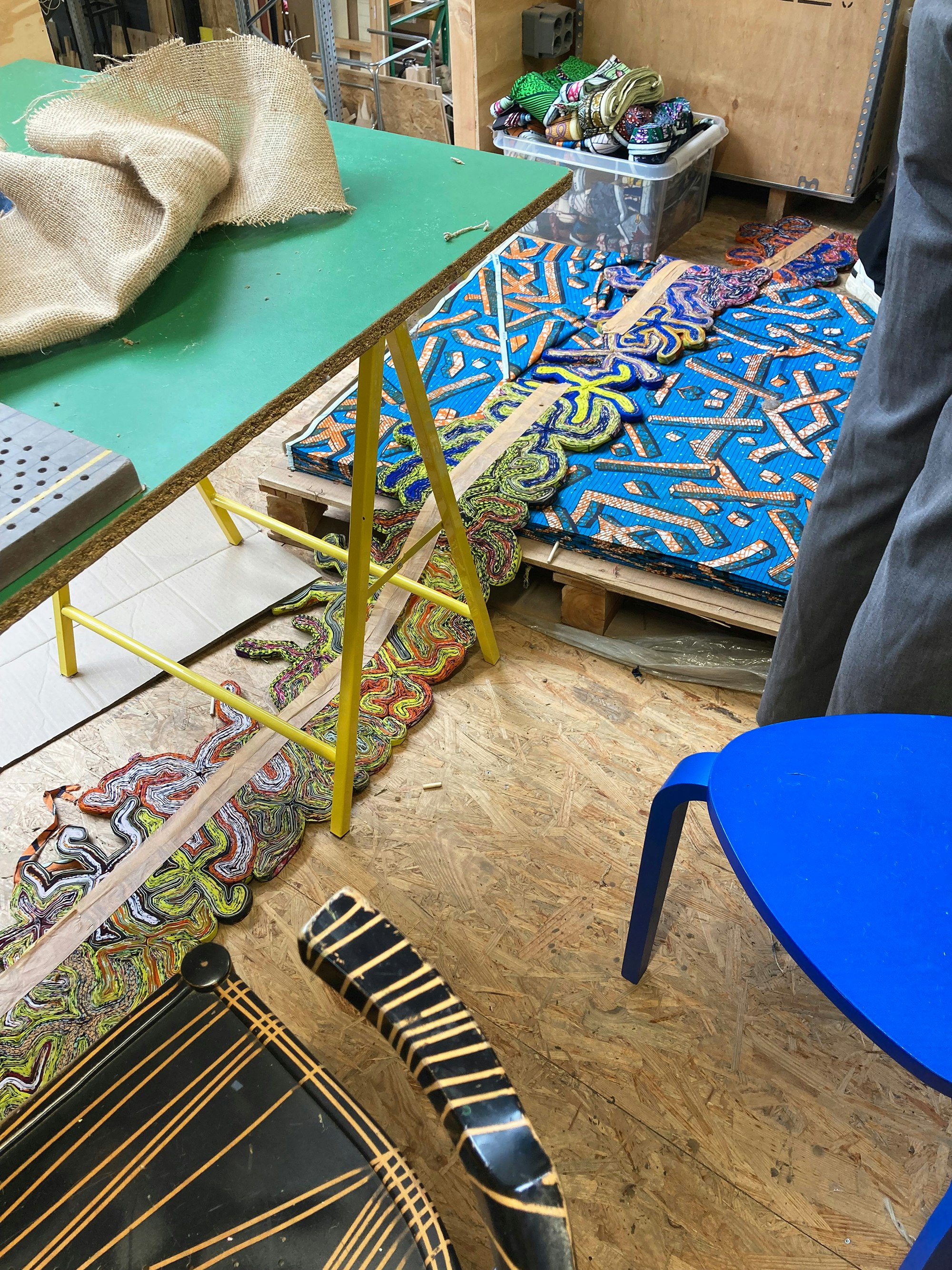 Die Textildesigner:innen auf Studienreise in Holland