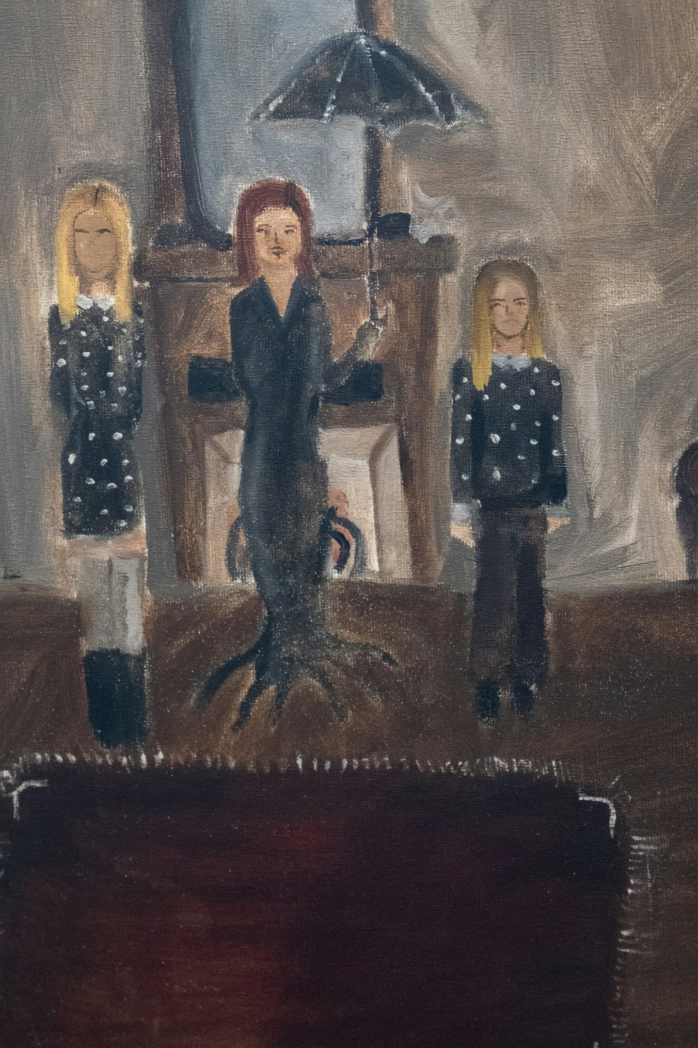 Bild mit drei Figuren