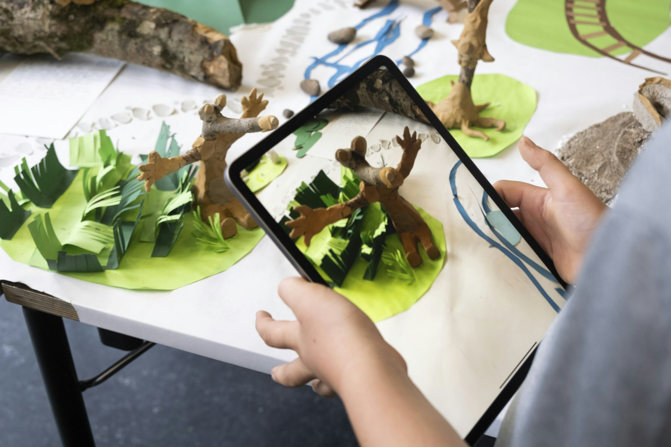 Workshop Analog & digital – Das 3-Horn im Schwemmholzwald Unterricht