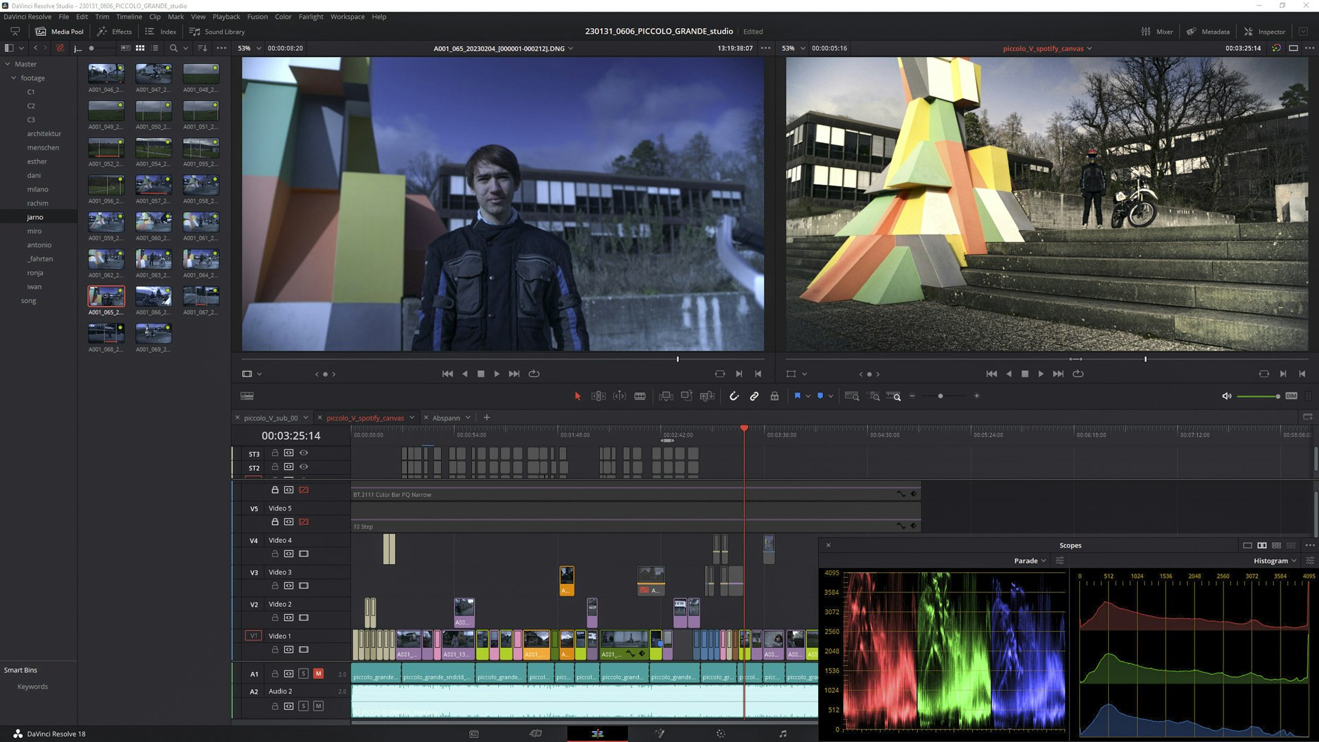 Video Schnitt