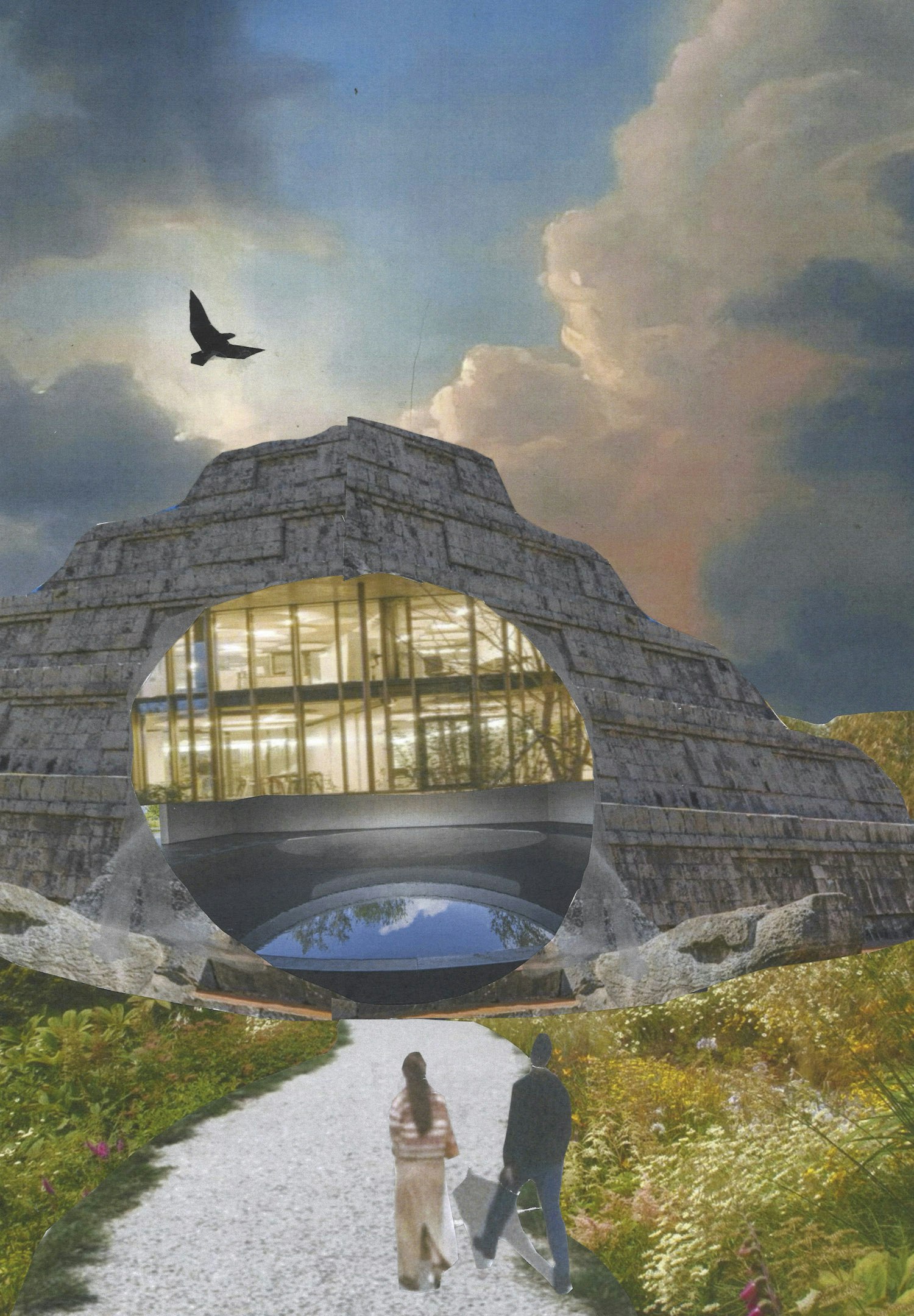 Collage Nina Mannstadt Collage/Photoshop