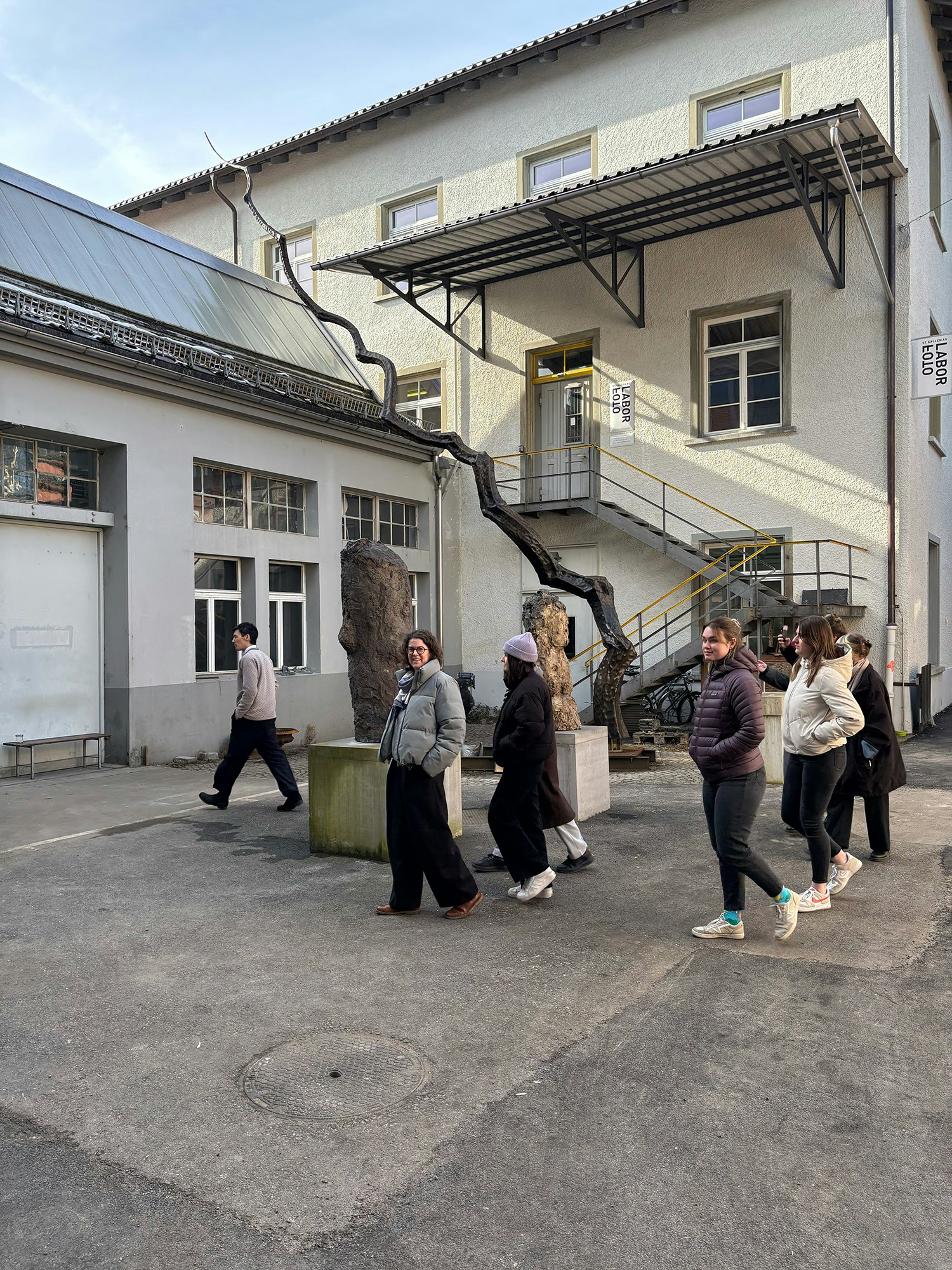 Natalia Wespi HF Visuelle Gestaltung Exkursion Sitterwerk