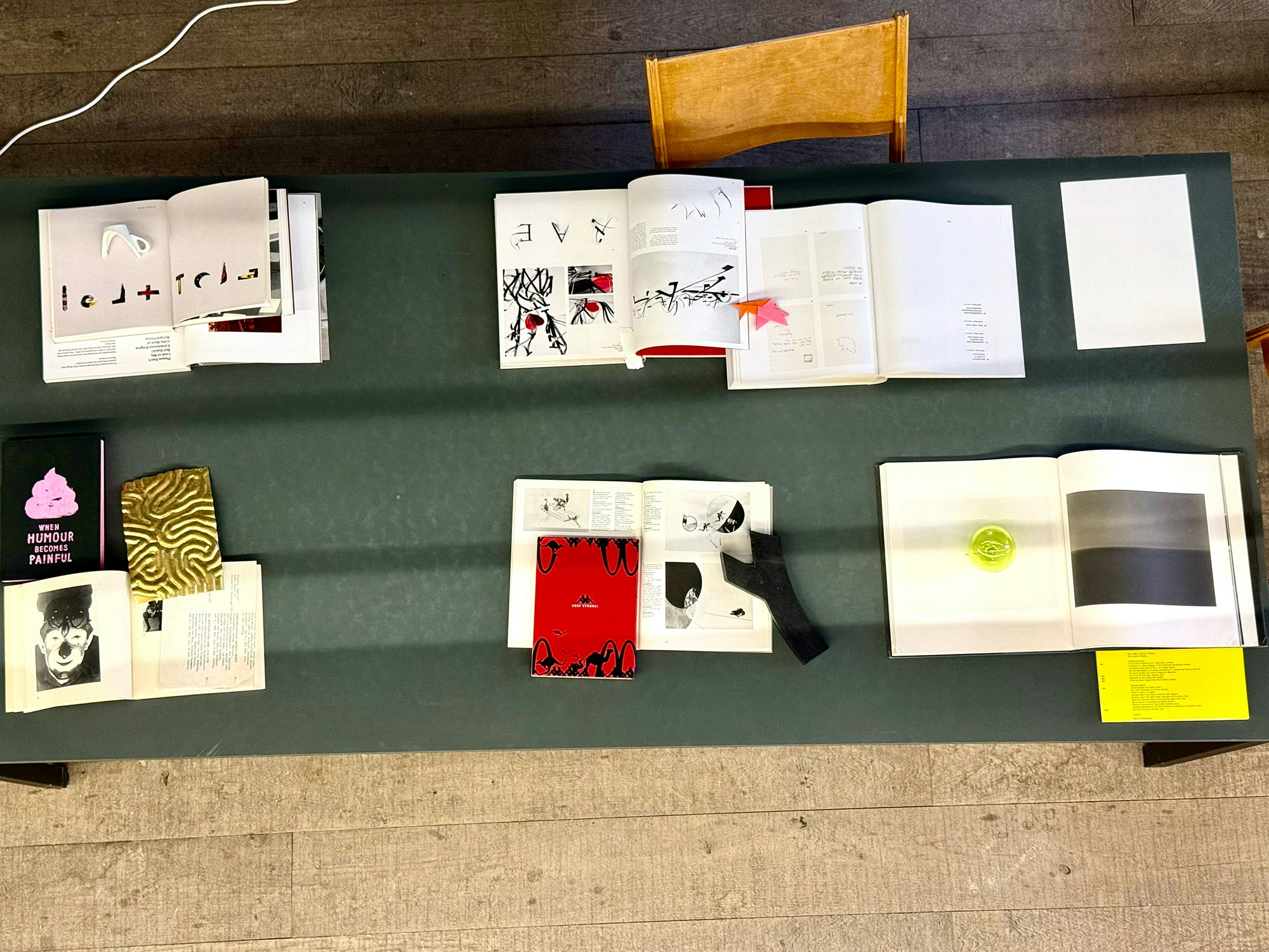 Christine Jungo HF Visuelle Gestaltung Exkursion Sitterwerk