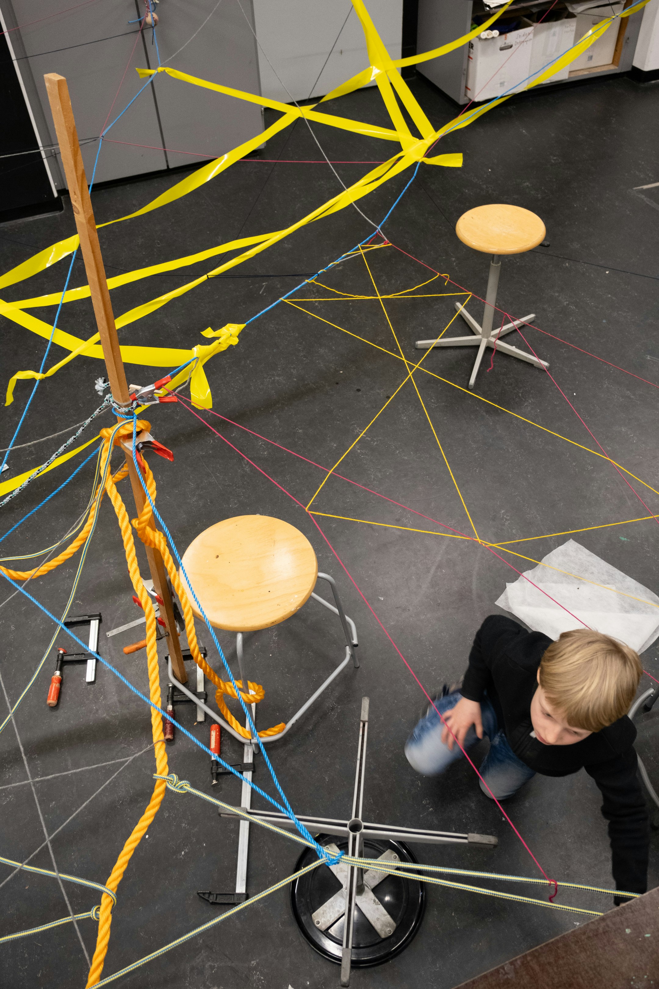 Bild aus dem Unterricht Baulabor