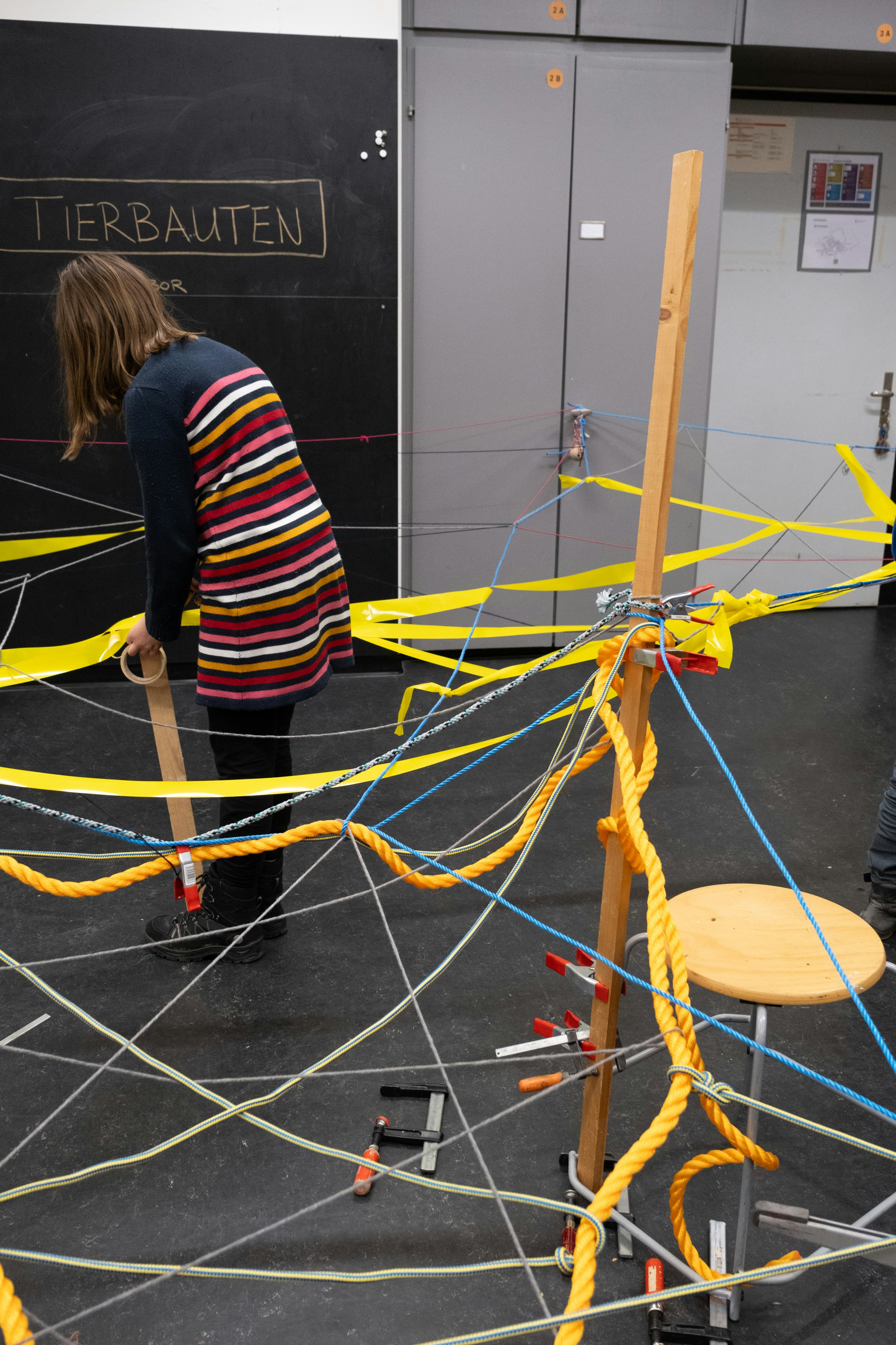 Bild aus dem Unterricht Baulabor