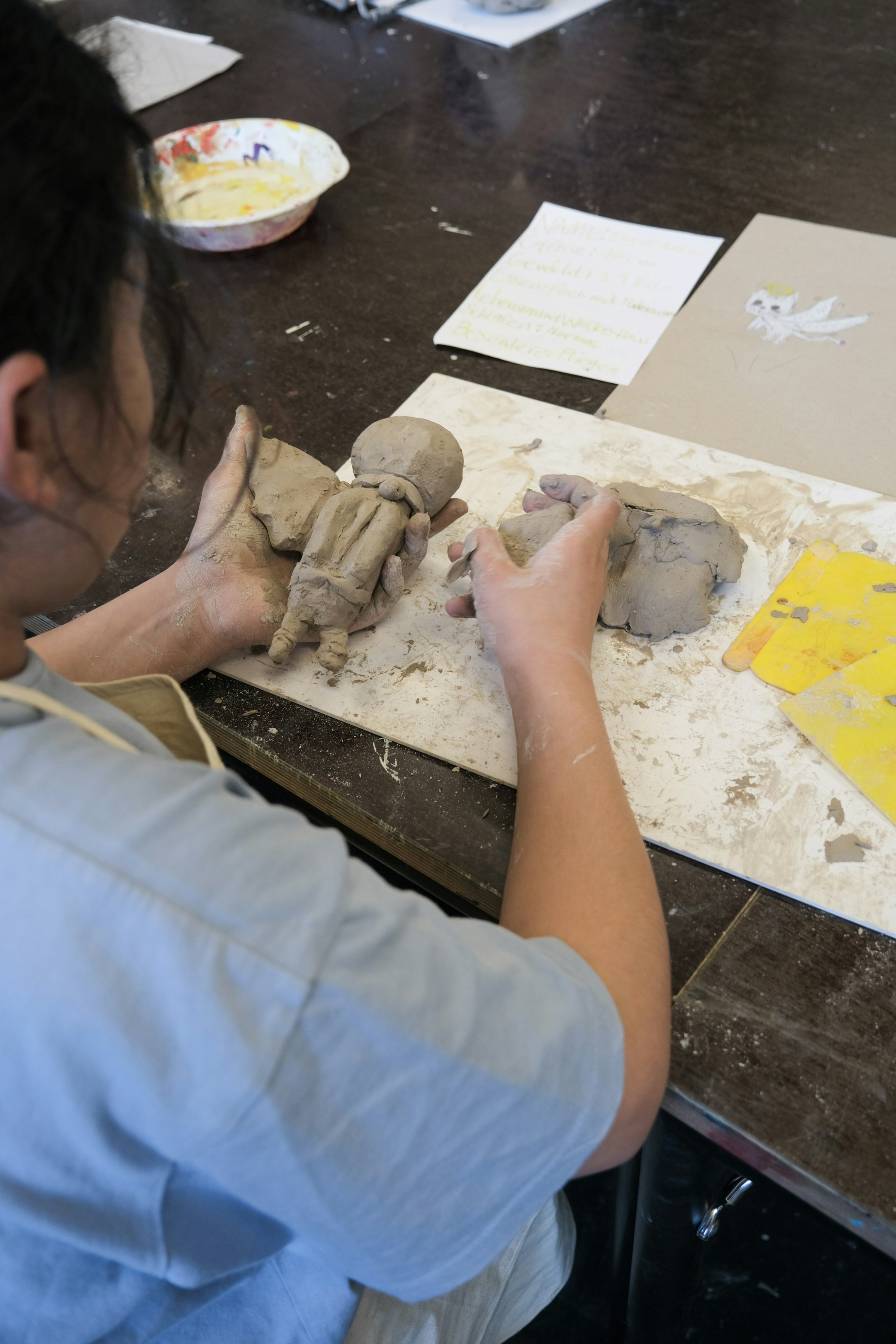 Bild aus dem Unterricht Baulabor