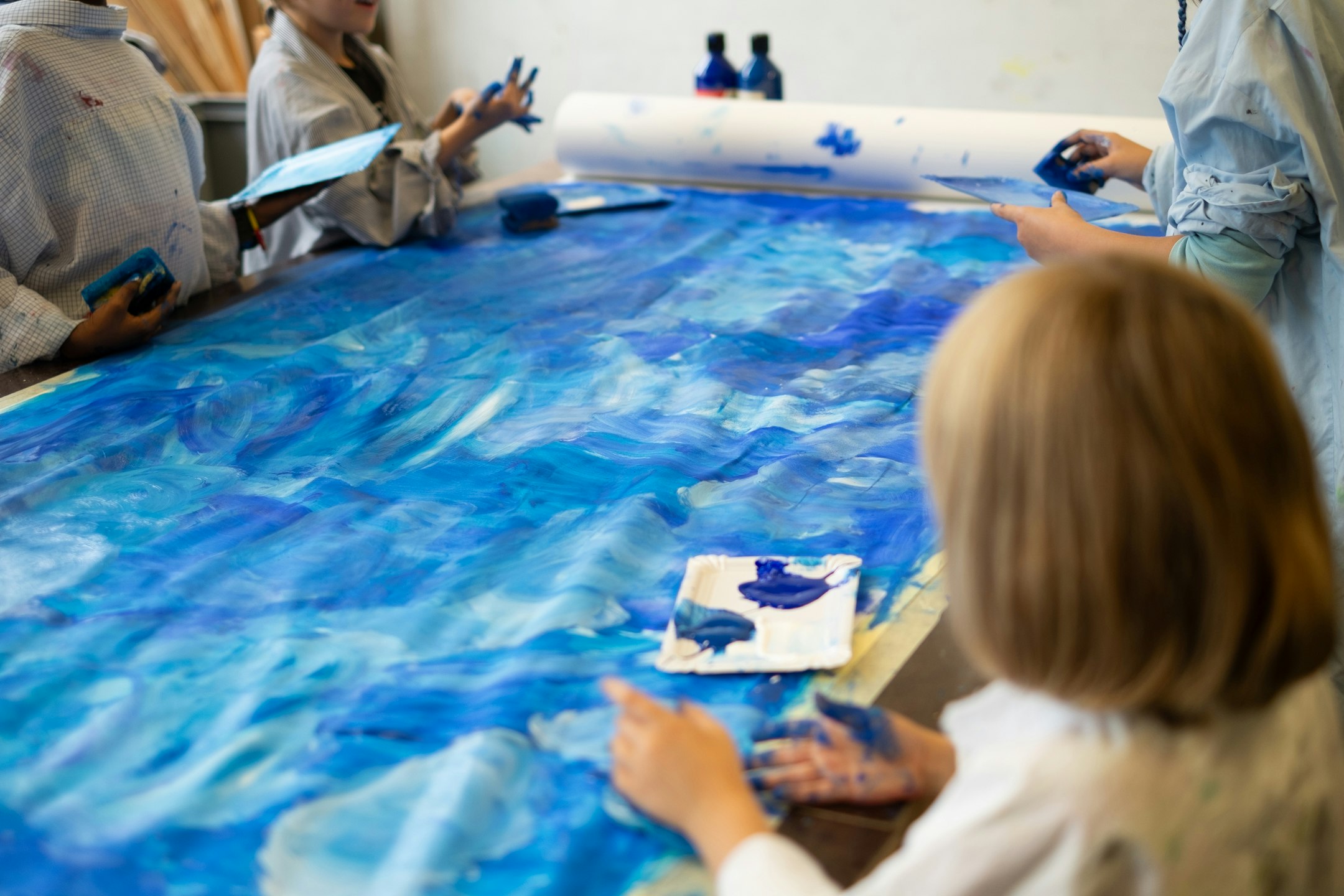 Bild aus dem Unterricht Experimentierwerkstatt