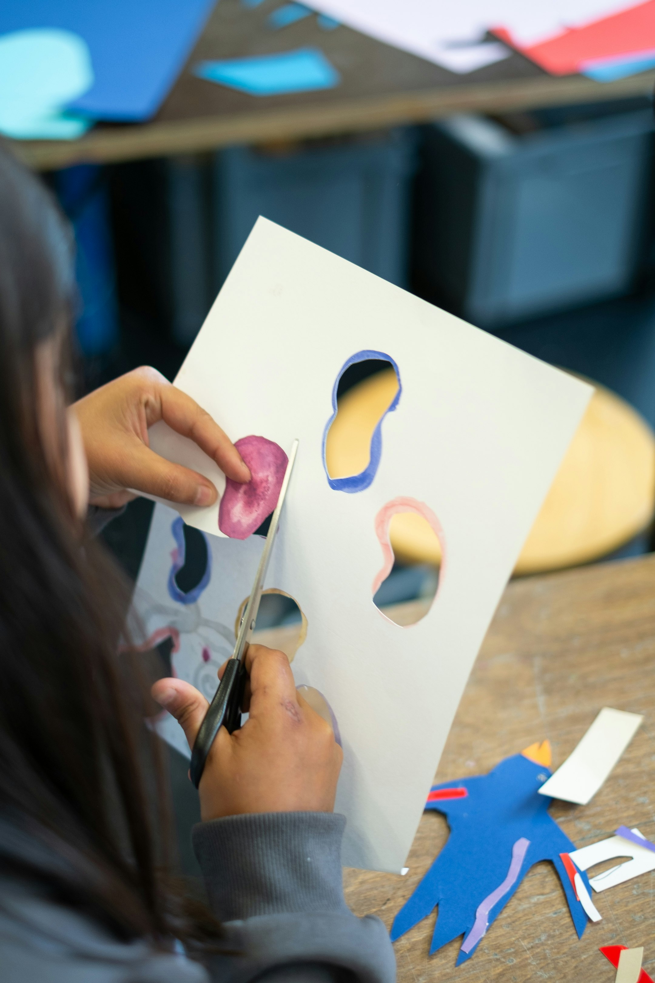 Bild aus dem Unterricht Experimentierwerkstatt