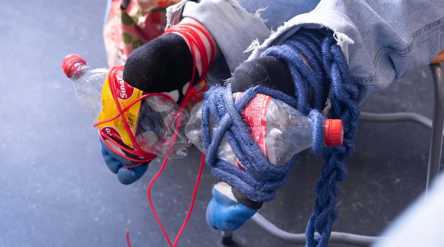 Foto aus dem Unterricht Modelabor