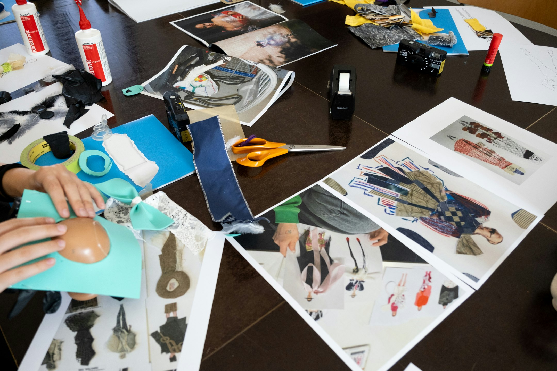 Bild aus dem Unterricht Modelabor