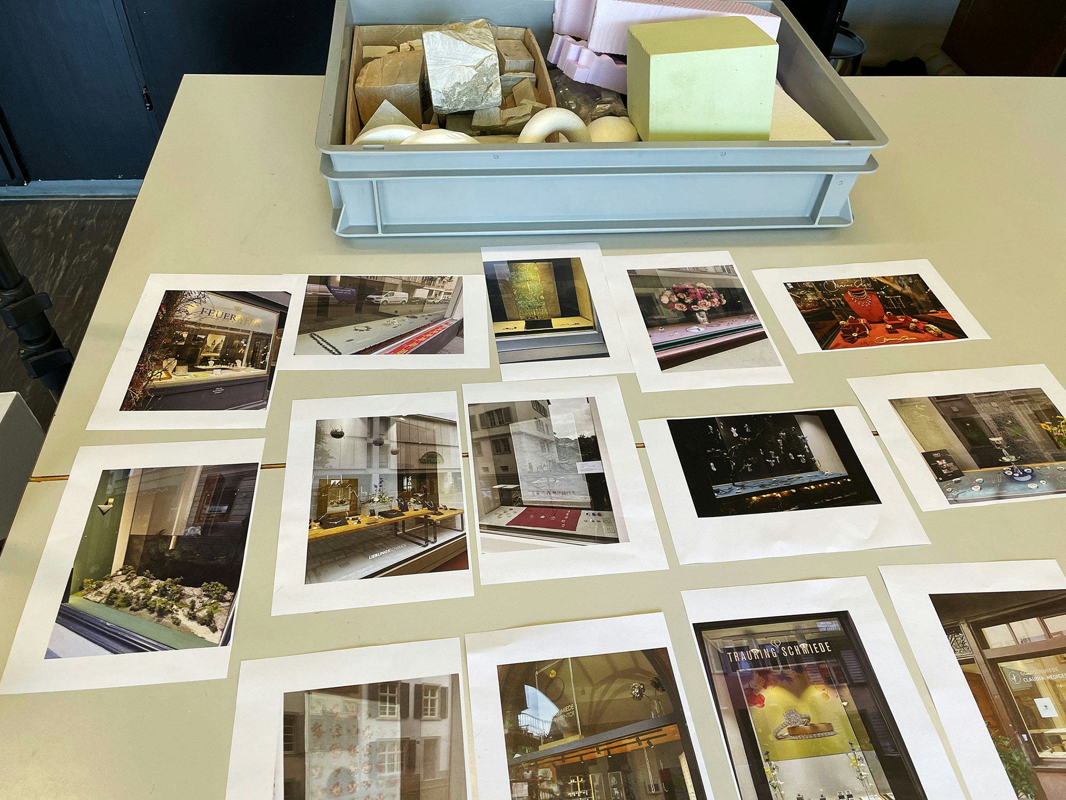 Schaufenstergestaltung Goldschmied:in EFZ