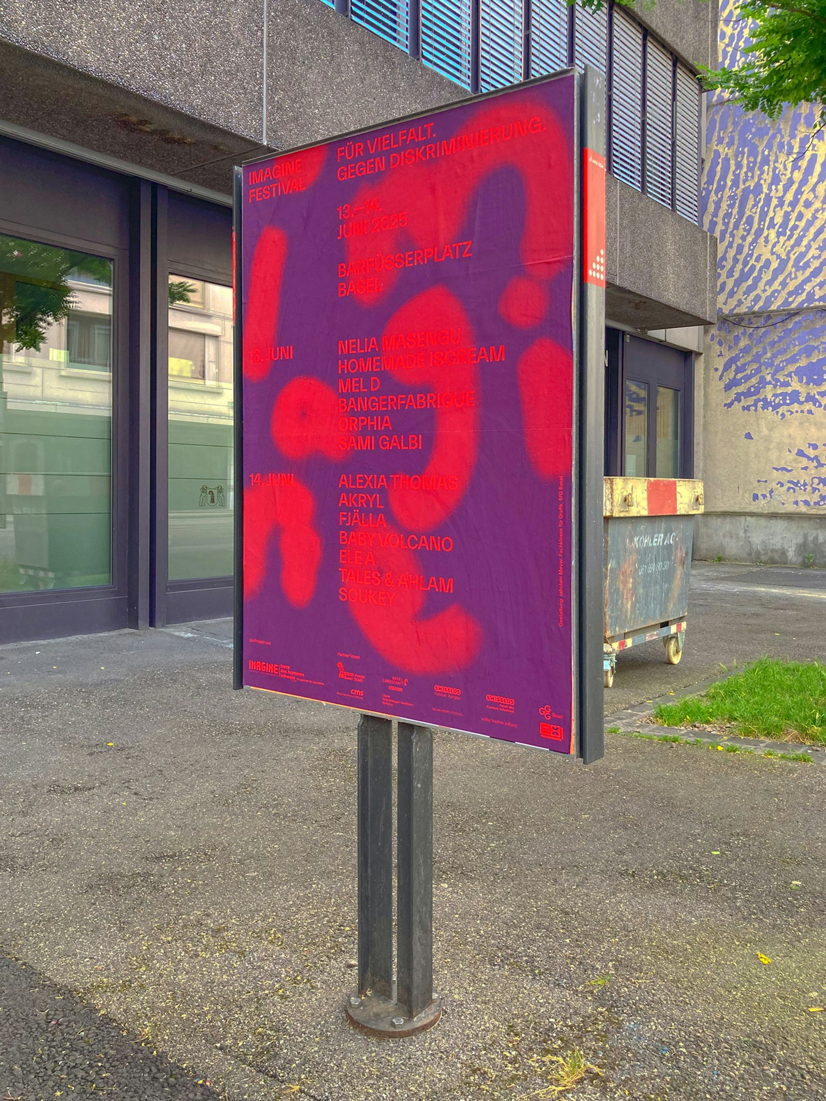 Visueller Auftritt imagine, Fachklasse für Grafik