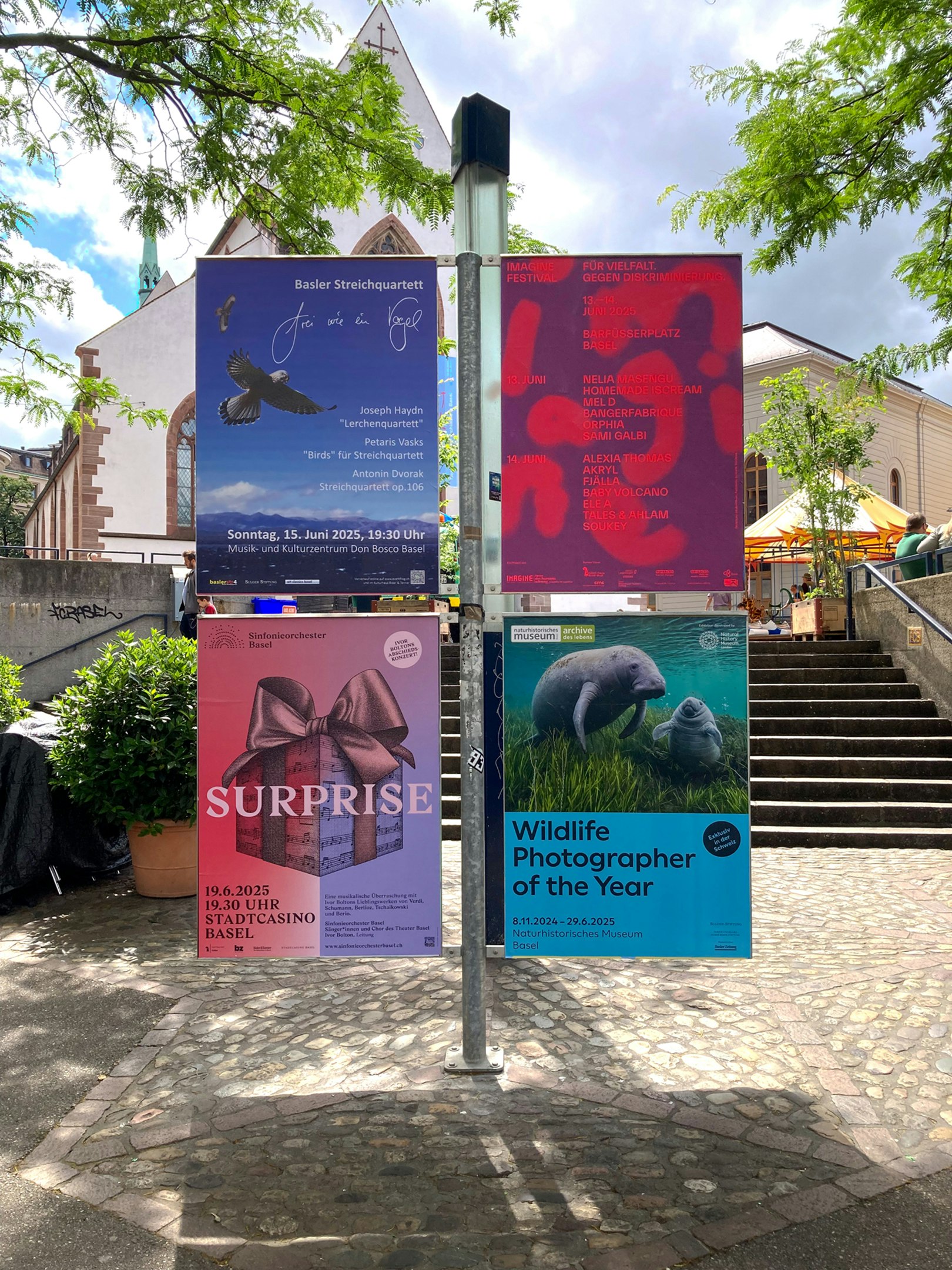 Visueller Auftritt imagine, Fachklasse für Grafik