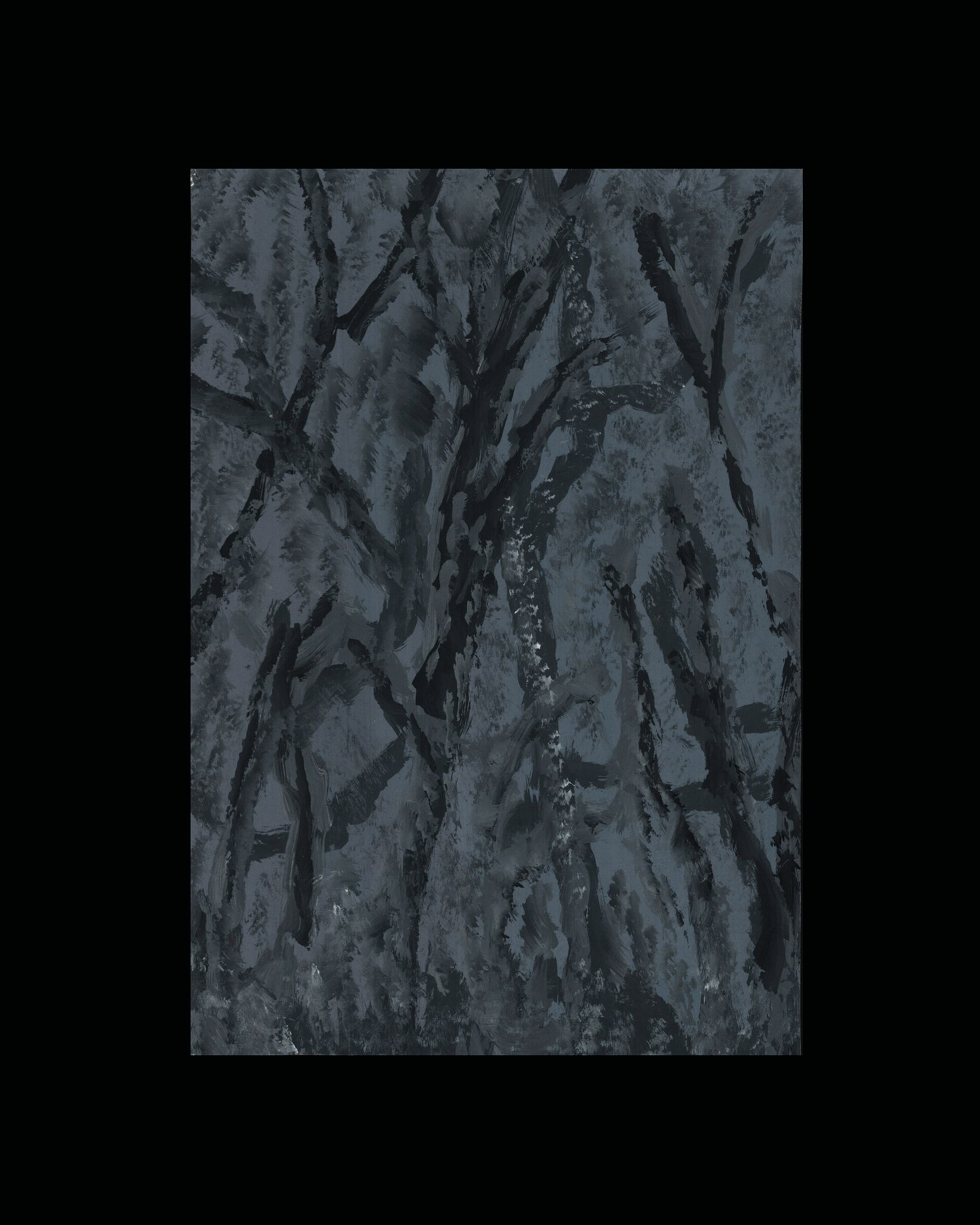 David Hirschi Malerische Arbeiten zum Thema Wald