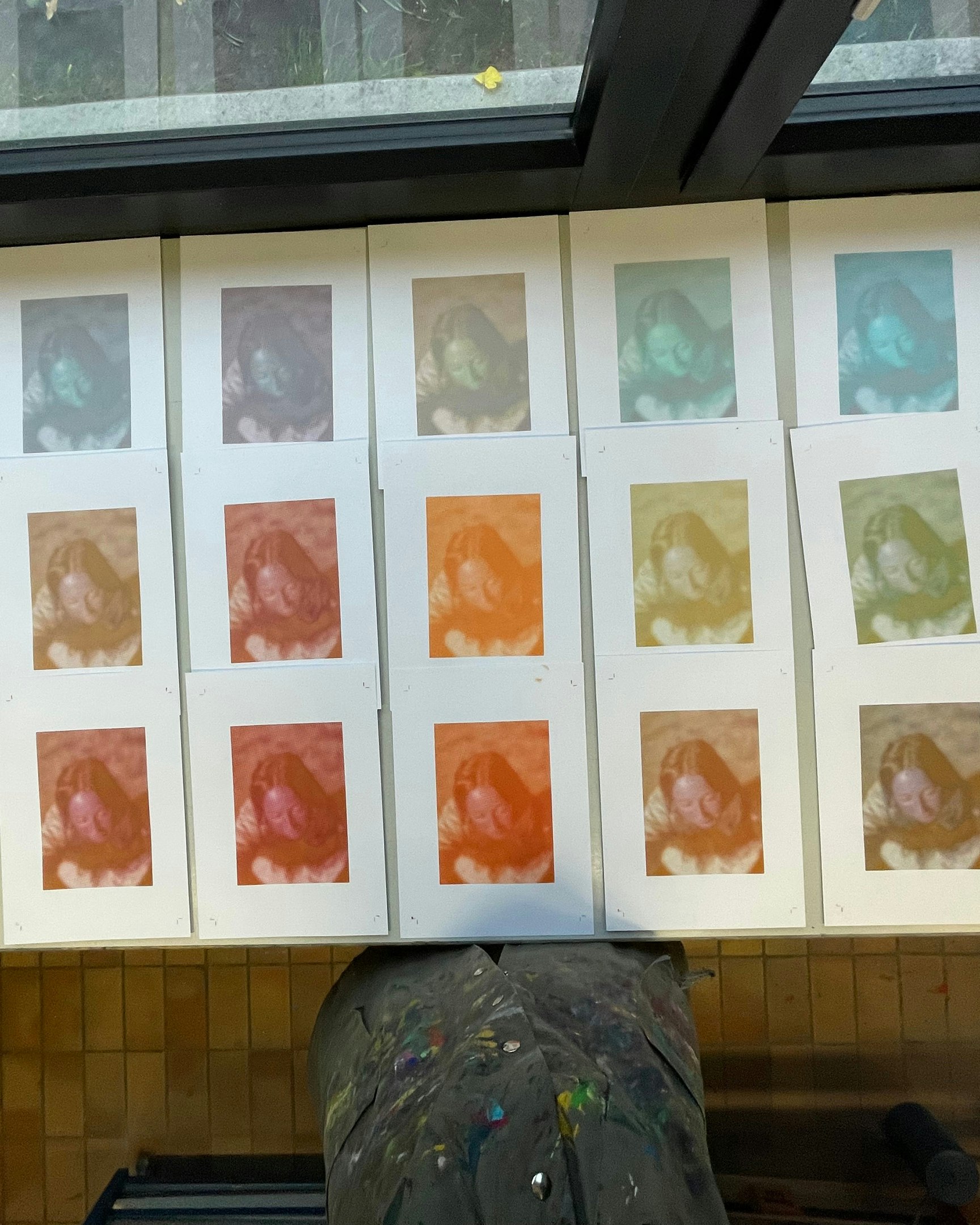 Einblick Projektmodul Siebdruckstudio