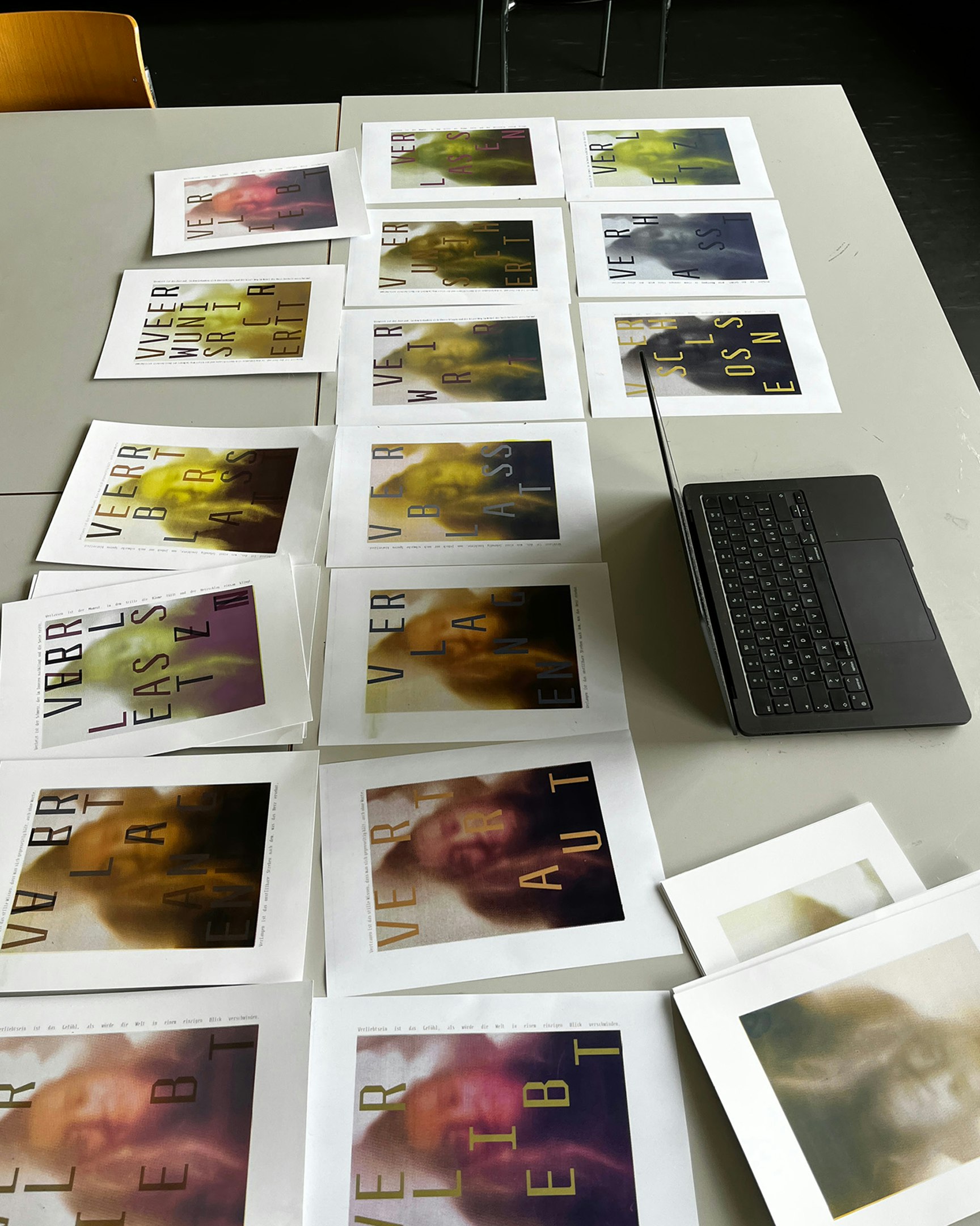 Einblick Projektmodul Siebdruckstudio