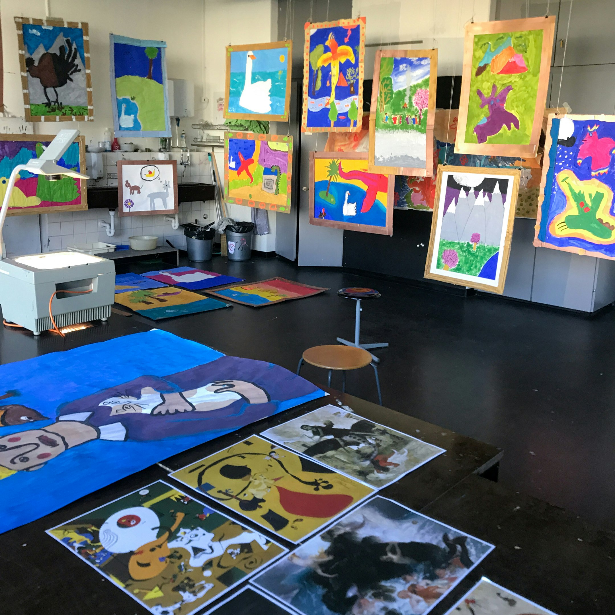 Einblick Workshop Kunsträuber:innenbande