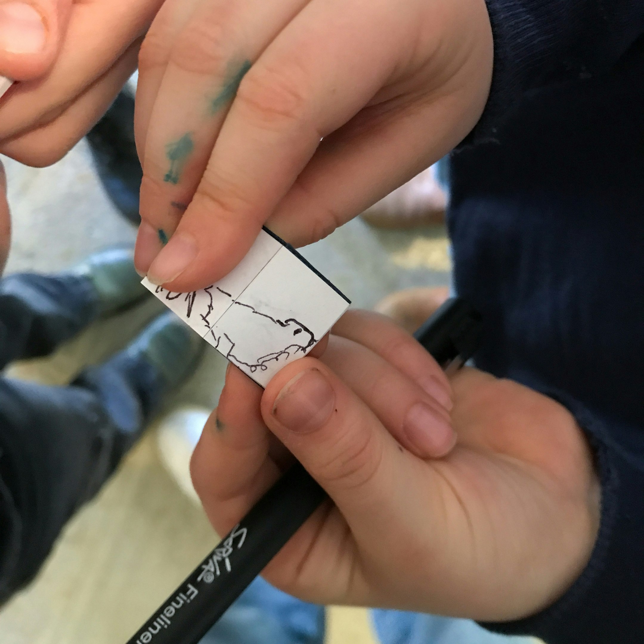 Einblick Workshop Kunsträuber:innenbande