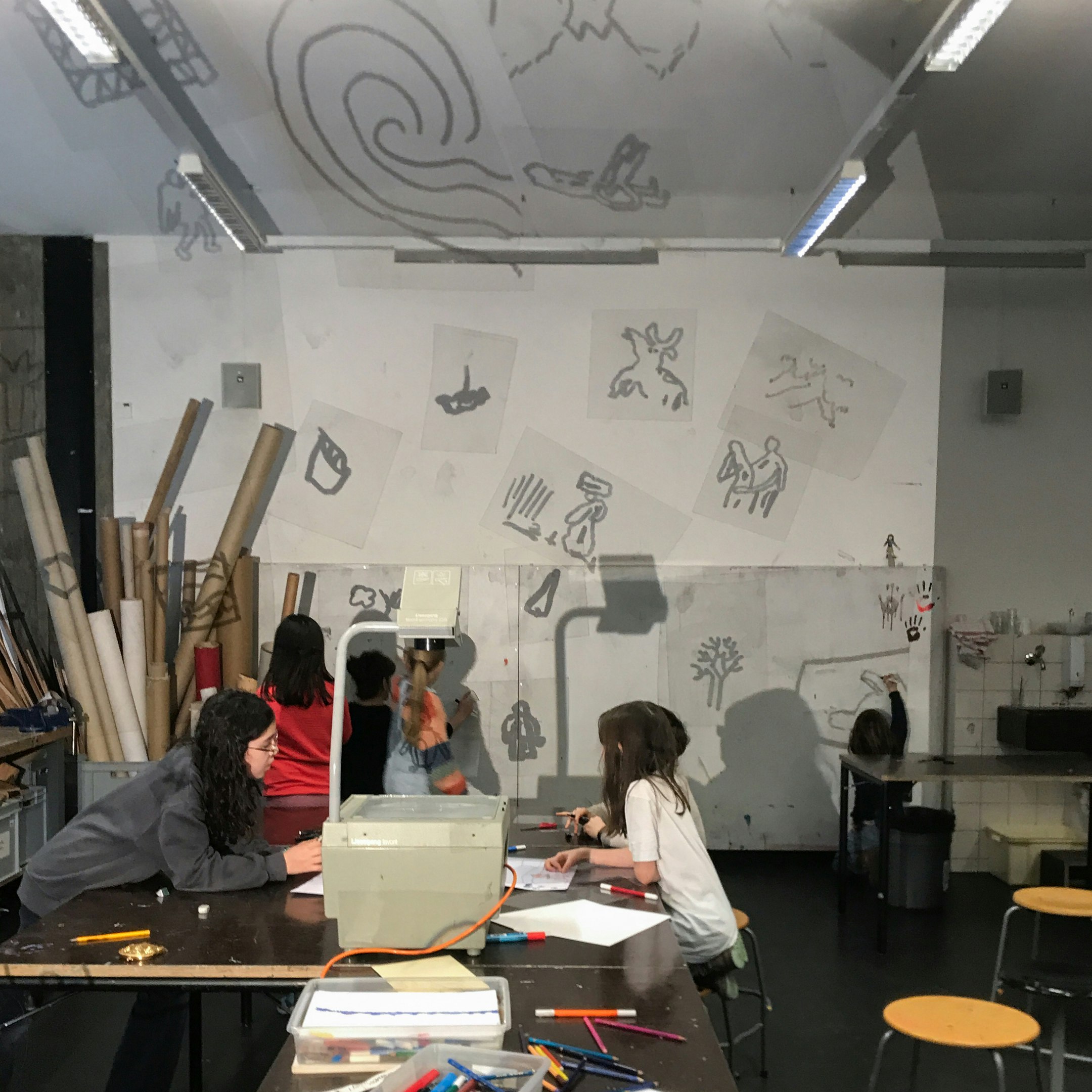 Einblick Workshop Kunsträuber:innenbande