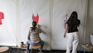 Bild aus dem Unterricht Malatelier