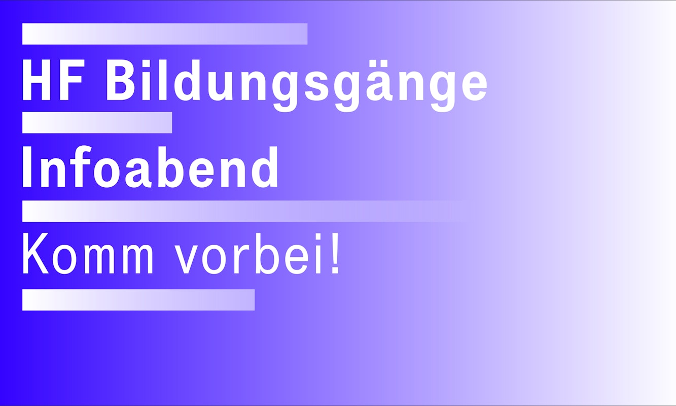 HF Bildungsgänge Infoabend