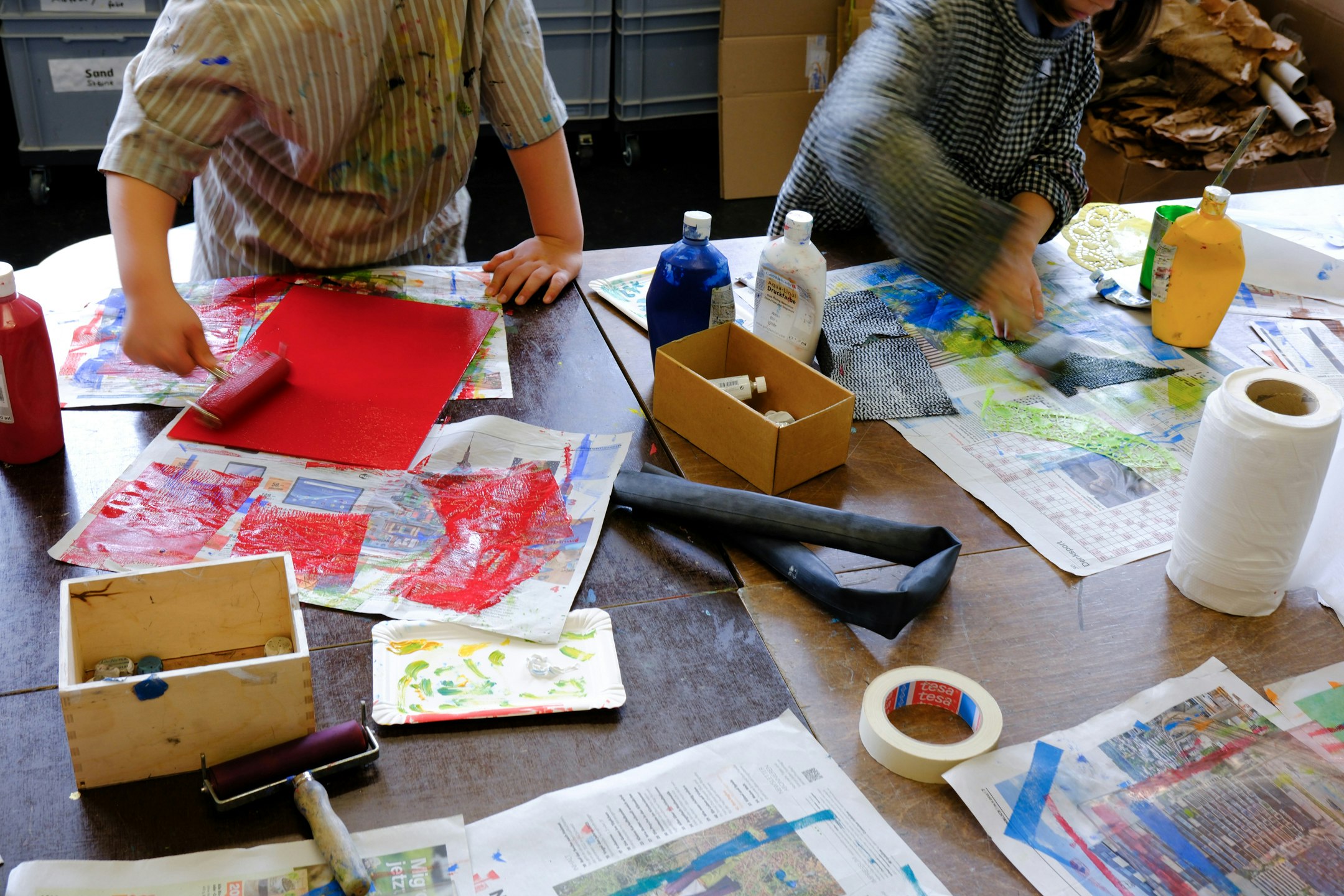Gestaltungskurse für Kinder und Jugendliche, Workshop