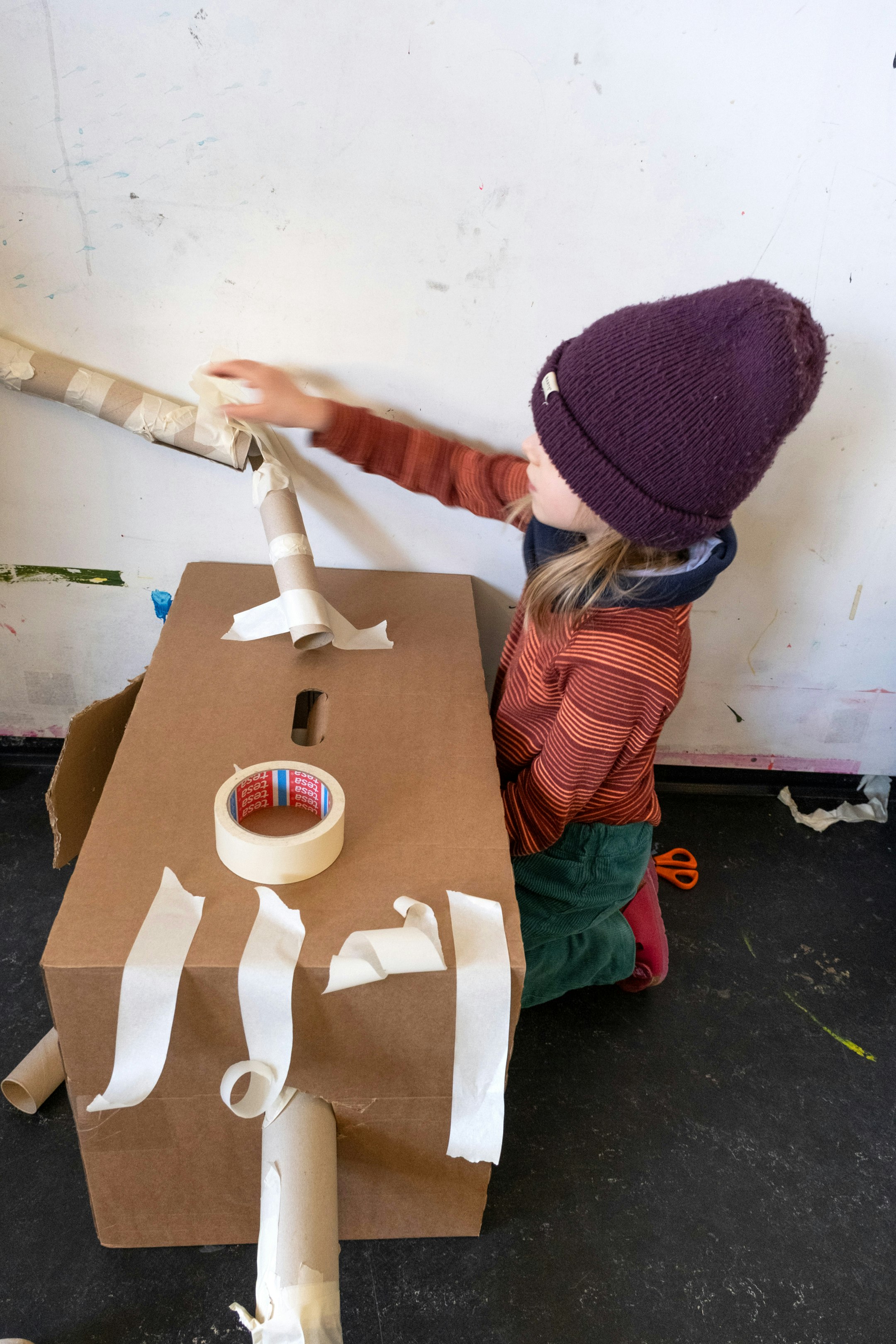 Unterricht im Kurs Experimentierwerkstatt
