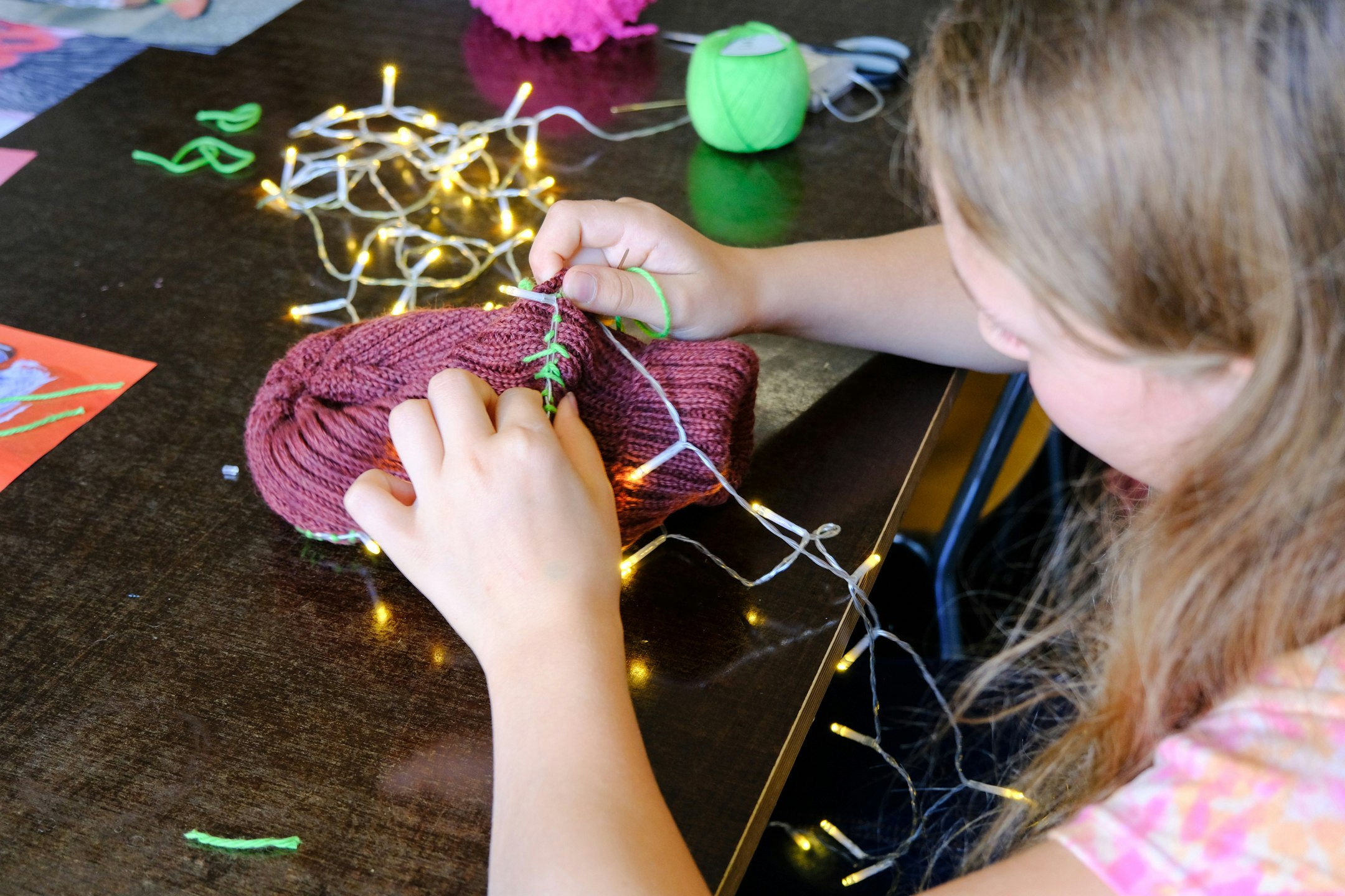 Unterricht im Kurs Modelabor, K'Werk Bildschule bis 16