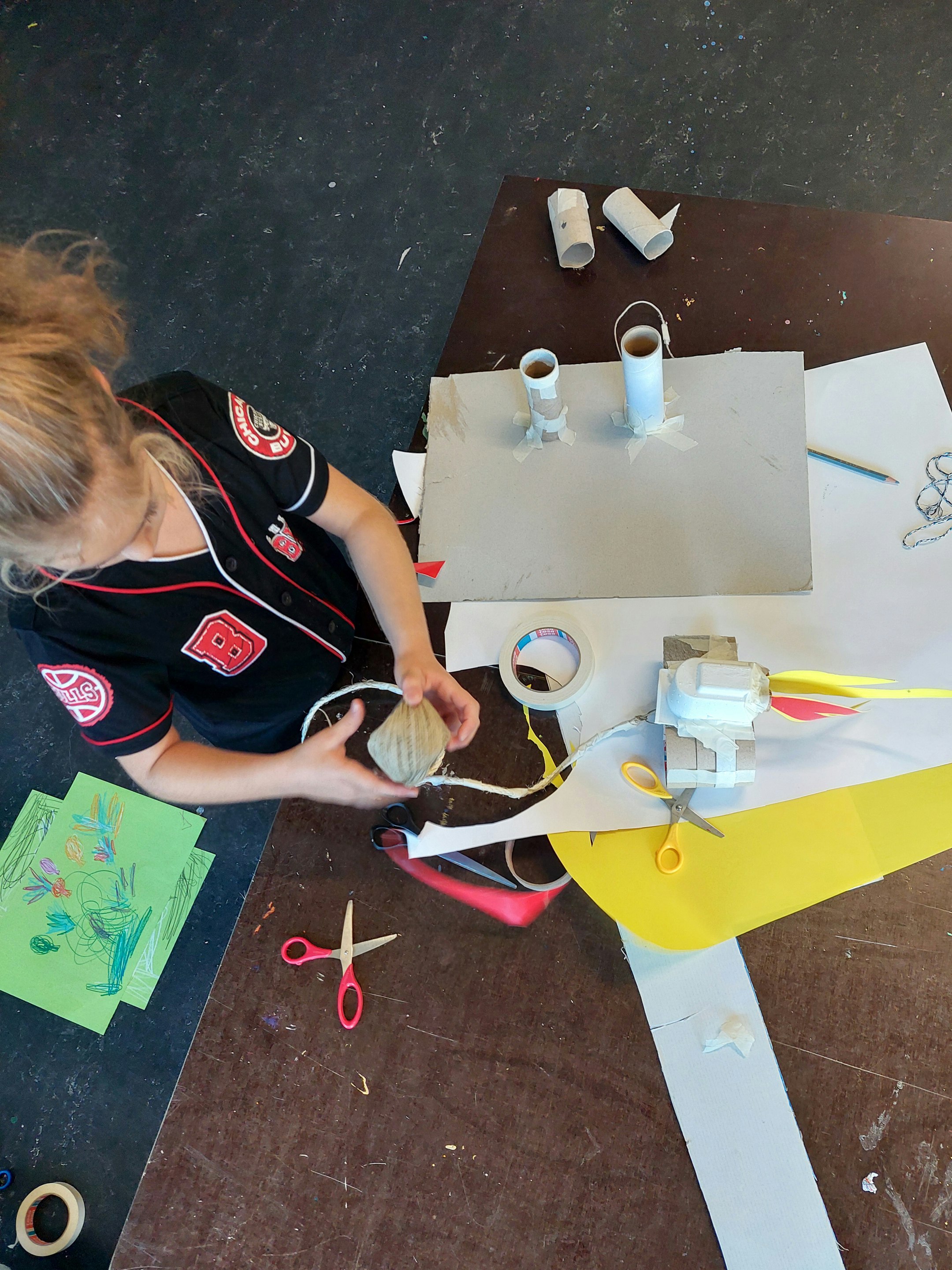 Unterricht im Kurs Experimentierwerkstatt