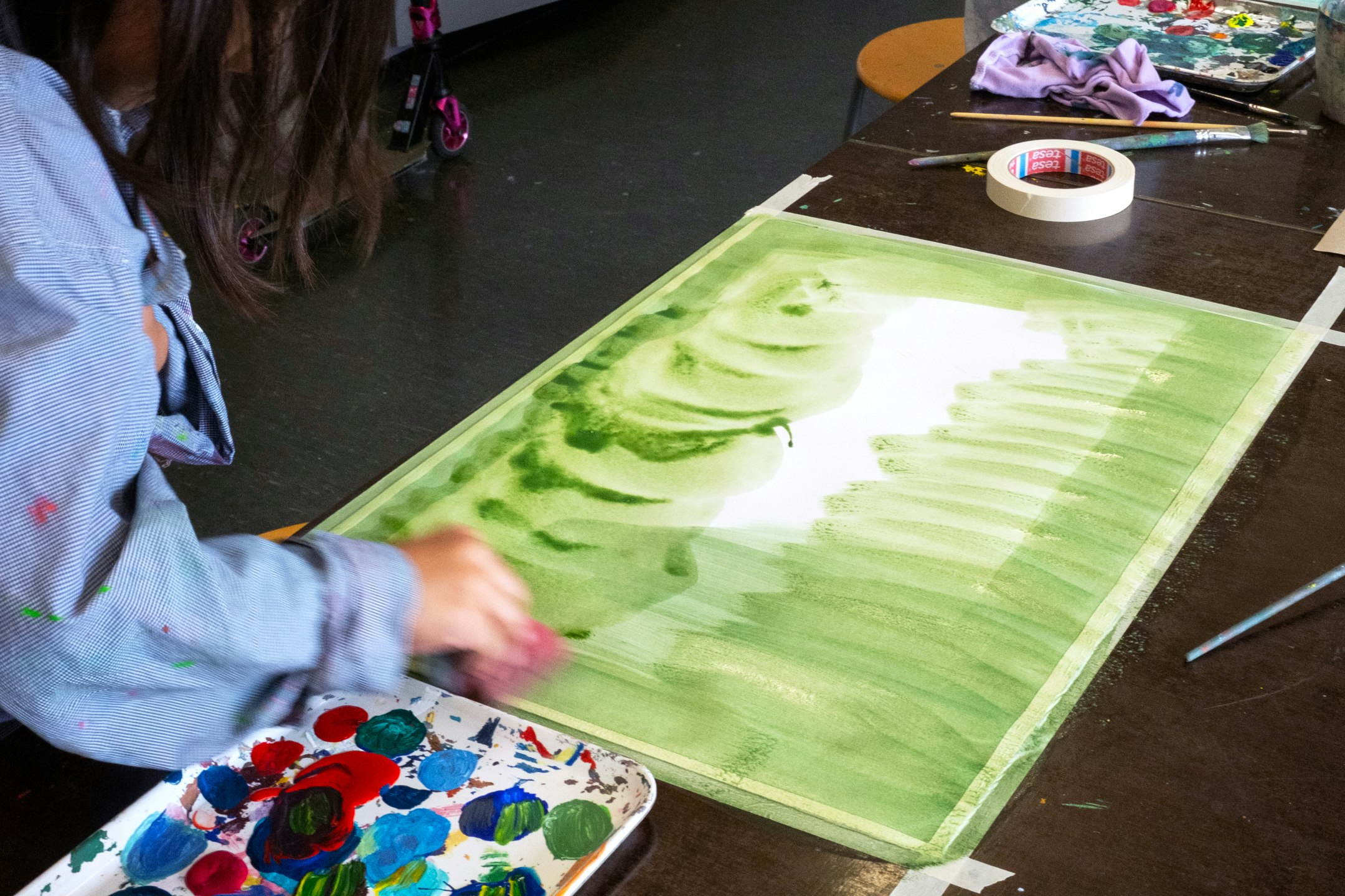 Unterricht im Kurs Malen 1