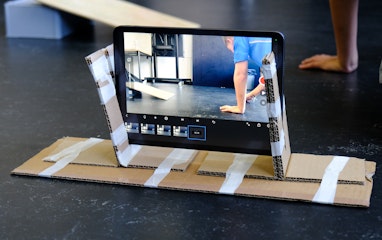 Unterricht im Kurs Trickfilm/Animation