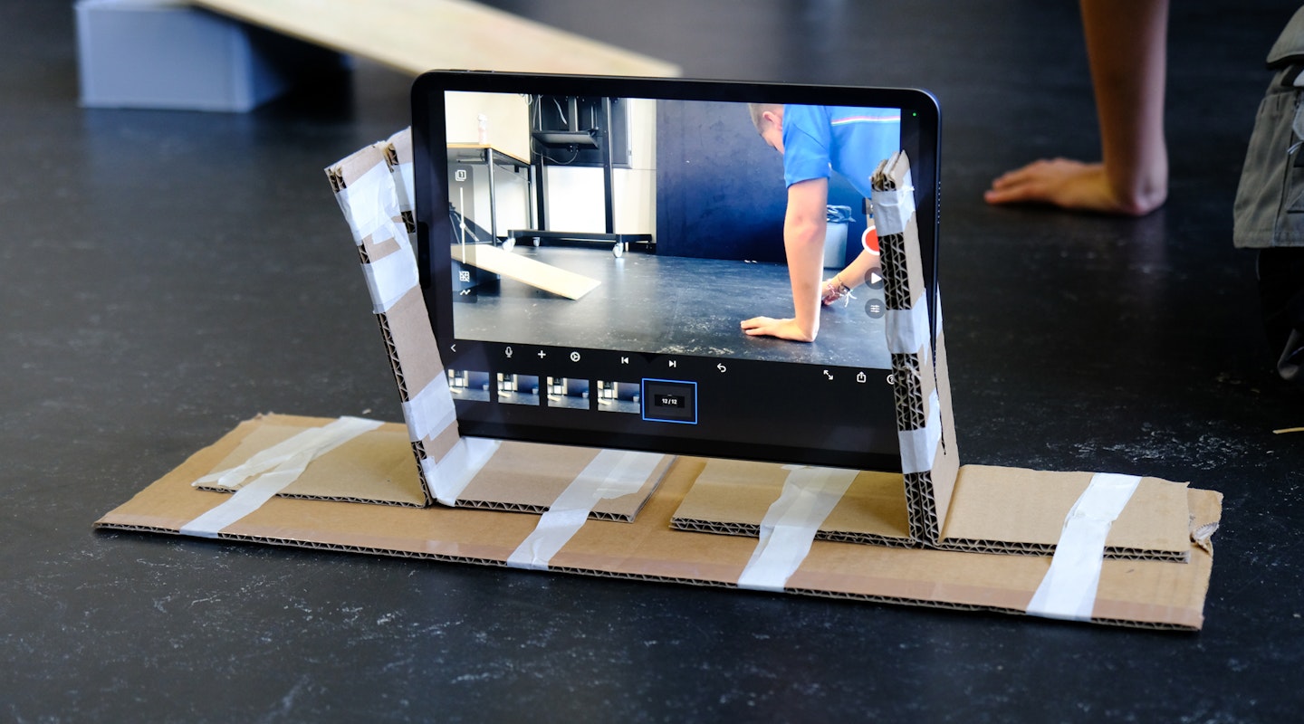 Unterricht im Kurs Trickfilm/Animation