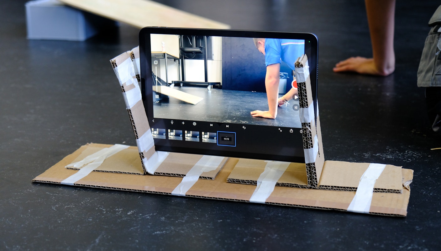 Unterricht im Kurs Trickfilm/Animation