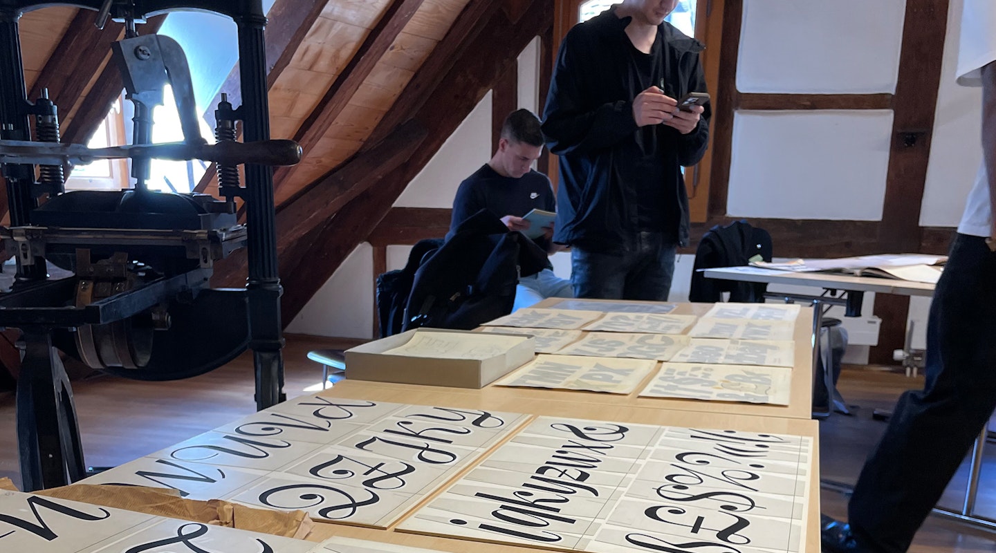 HF VG Einblick Type Design