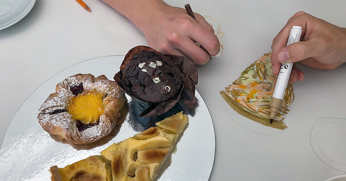 Grosse Tafel Zeichnung BMS