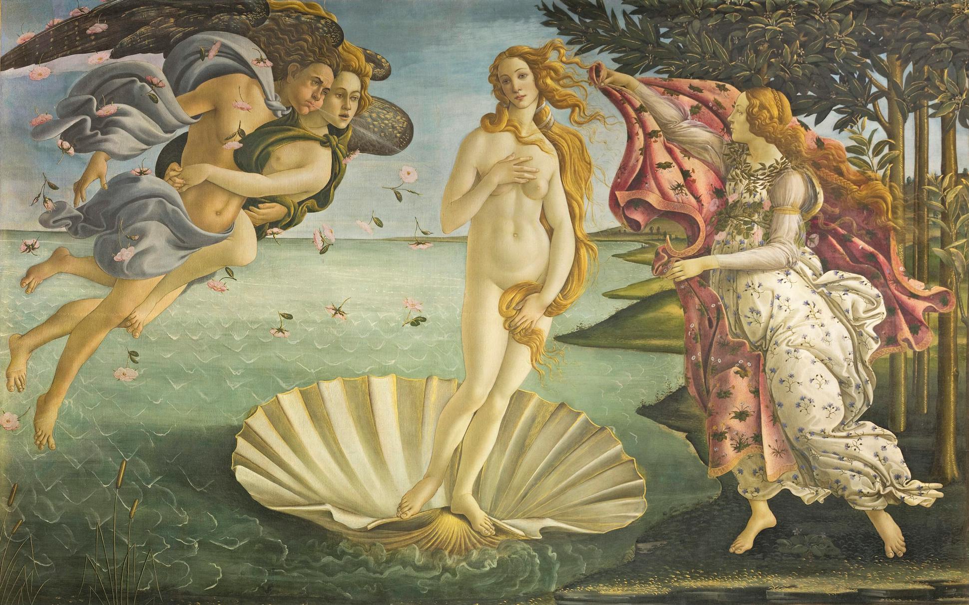 The Birth of Venus - Sandro Botticelli 1484 - 1486 The Birth of Venus - Sandro Botticelli 1484 - 1486